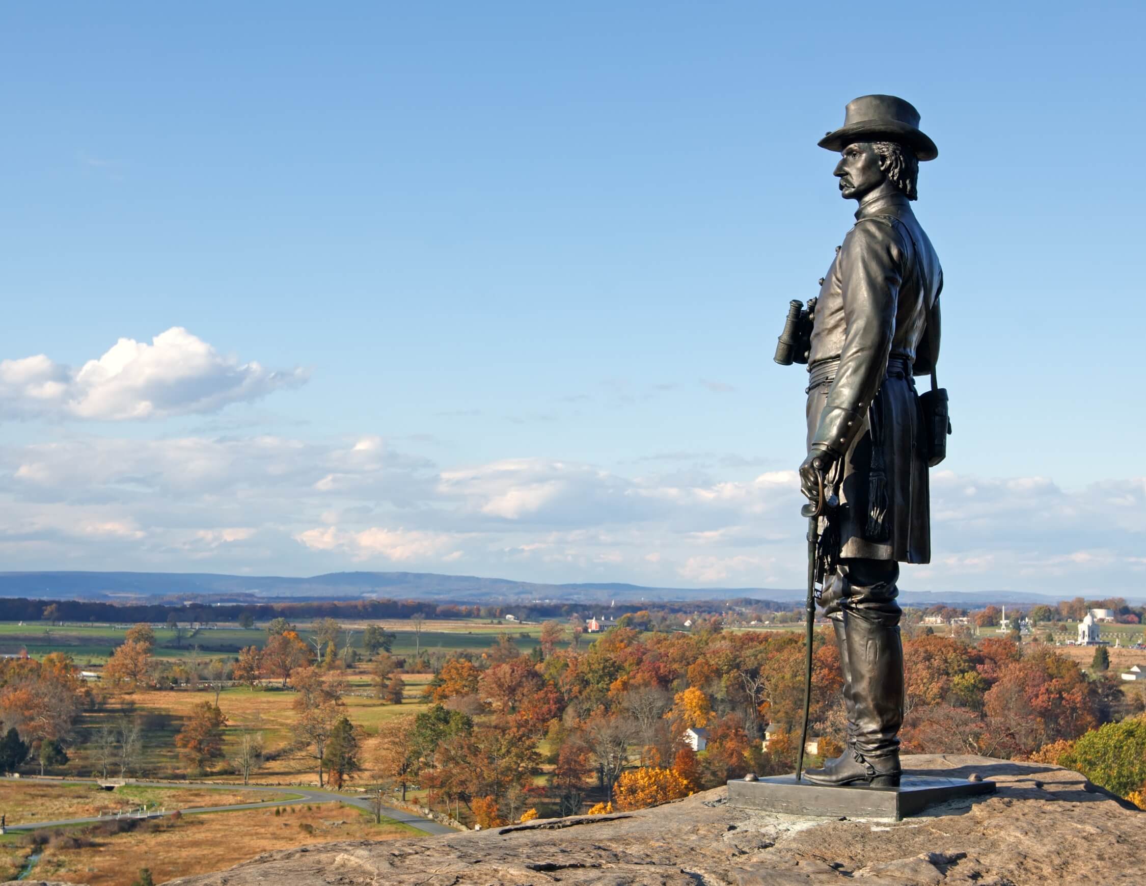 Monument at Pennsylvania Gettysburg National Military Park
