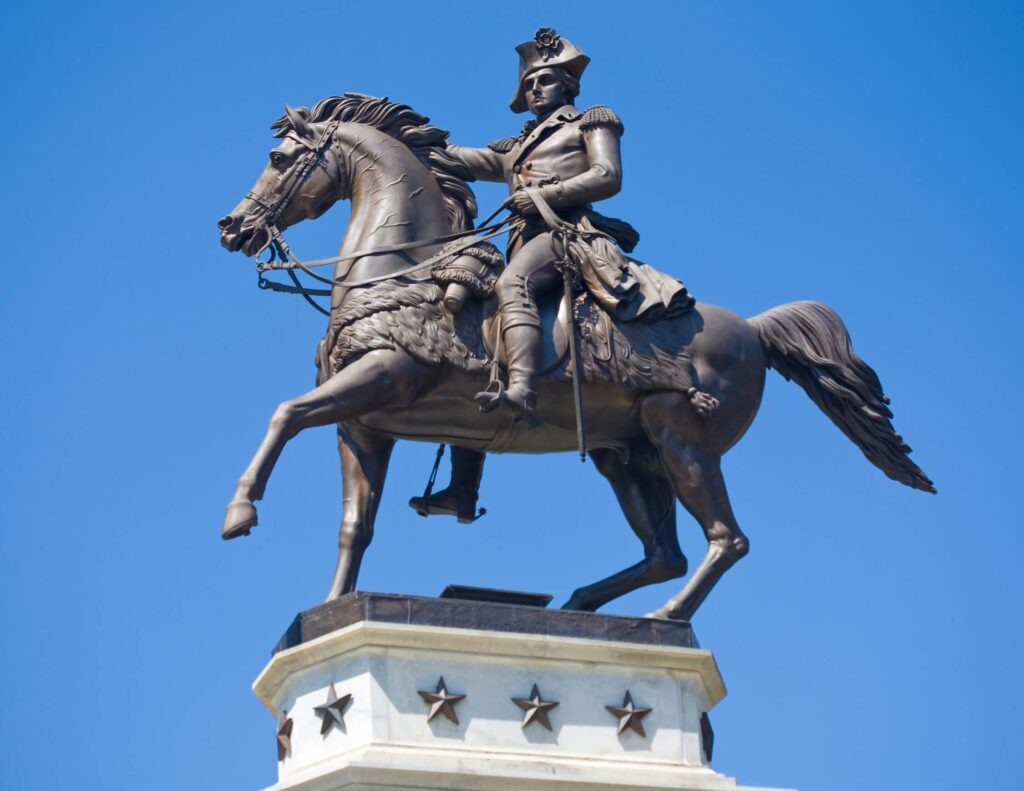 Richmond Virginia George Washington Statue