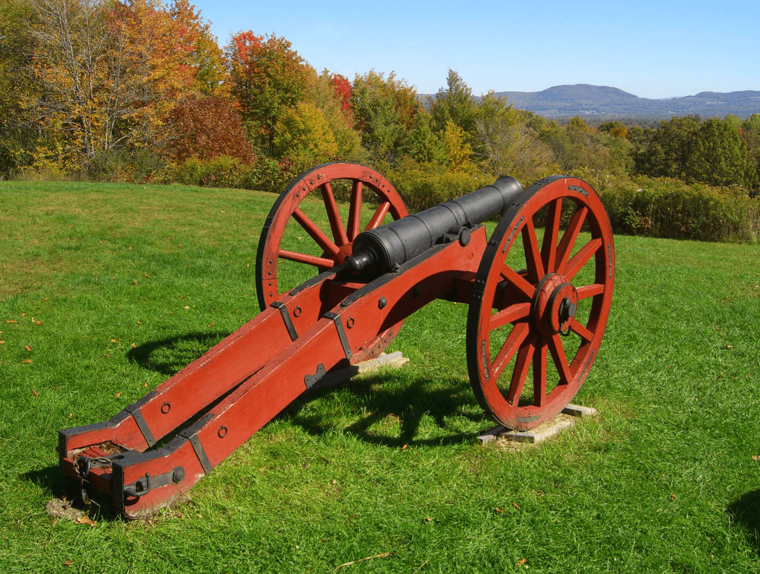 Cannon in Saratoga National Historical Park Cannon in Saratoga National Historical Park