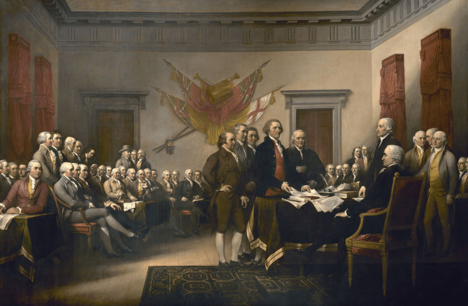 Signing of Declaration of Independence 1776 Signing of Declaration of Independence 1776