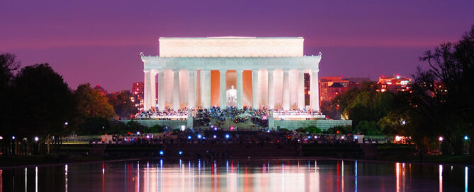 A-1 Tours Destination Header Washington DC Lincoln Memorial